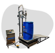 Barrel/ drum filling machine