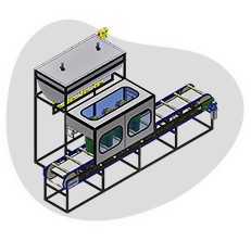 Net weight linear automatic filling machine